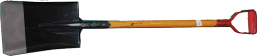 Picture of NIETZ WOODEN HANDLE HAND SPADE/SHOVEL FLAT S501D