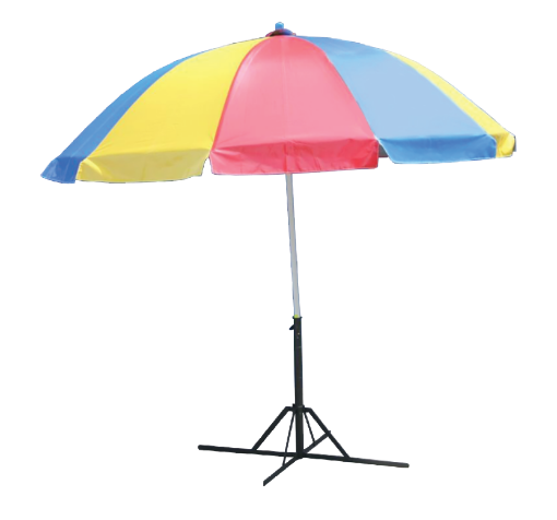 图片 NIETZ 7FT ROUND UMBRELLA WITH STAND (BOX)