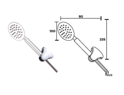 图片 NIETZ HAND SHOWER 117