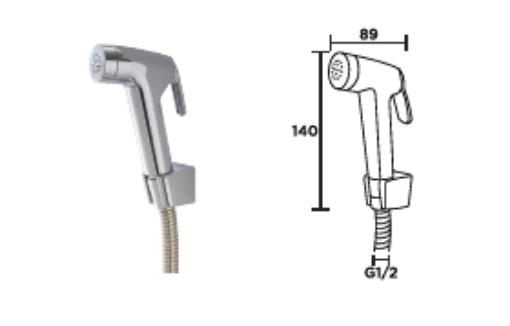 Picture of NIETZ BIDET SPRAY 555