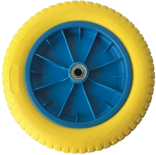 Picture of NIETZ PU FOAM WHEEL 13X3IN PLASTIC RIM