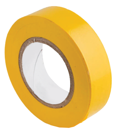 图片 NIETZ PVC INSULATION TAPE 18MMX0.12MMX5M± YELLOW