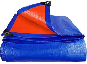 图片 NIETZ BLUE ORANGE TARPAULIN SHEET 10X18FT
