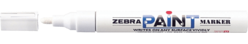 Picture of ZEBRA PAINT MARKER WHITE