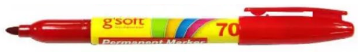 Picture of G SOFT SLIM PERMANENT MARKER 70M-RED (12/BOX,720/CTN)