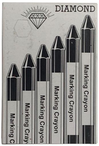Picture of DIAMOND MARKING CRAYON (GROSS) BLACK