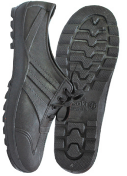 图片 OSAKI BLACK PVC LACE LABOUR SHOES 702 #9/42
