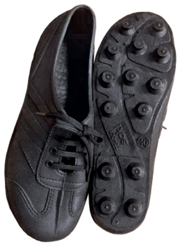 Picture of OSAKI BLACK PVC LACE LABOUR SHOES 701 #6/39