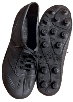 Picture of 701 BLACK PVC LACE LABOUR SHOE- 9#/42#-5/100