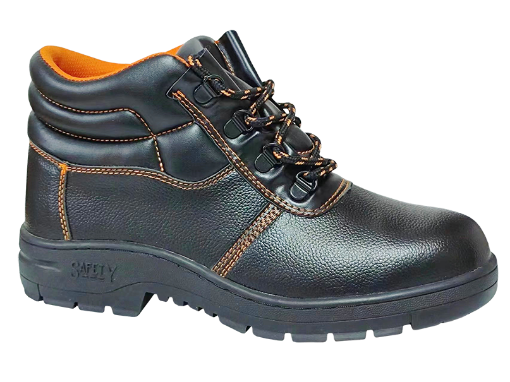 Picture of NIETZ HIGH ANKLE SAFETY SHOES (PU LEATHER-ECO) P802 #38/5