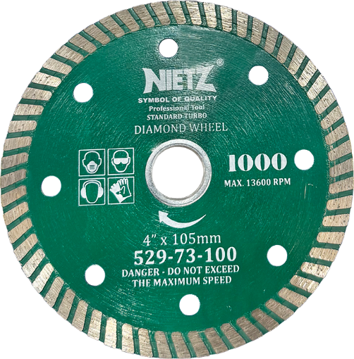 Picture of NIETZ 1000 THIN CUT DIAMOND CUTTER 4IN