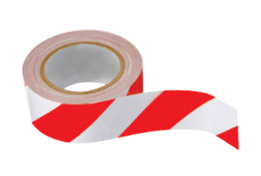 Picture of NIETZ PVC FLOOR MARKING TAPE 48MMX30M RED/WHITE