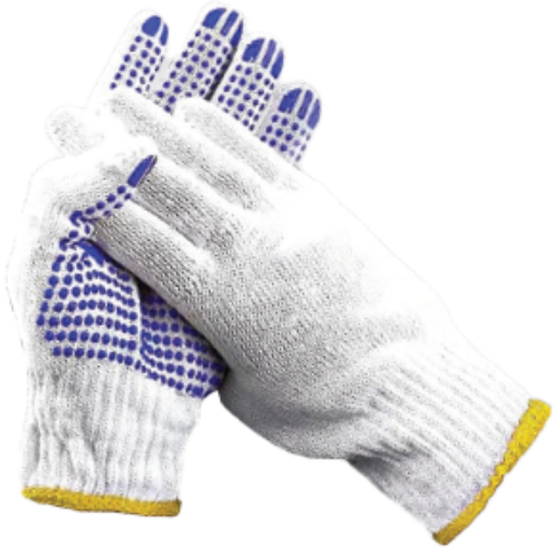 Picture of NIETZ POLY DOT KNITTED GLOVES PCPDKG660