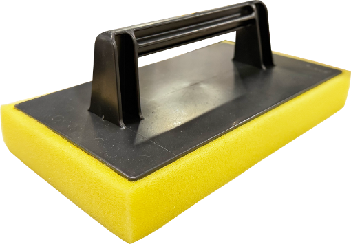 Picture of NIETZ YELLOW SPONGE SCRUB W PLASTIC HANDLE