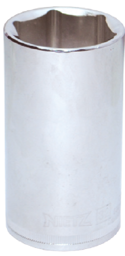 图片 NIETZ 1/2IN DRIVE DEEP CHROME SOCKET (6PT) 28MM