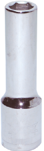 图片 NIETZ 1/2IN DRIVE DEEP CHROME SOCKET (6PT) 08MM