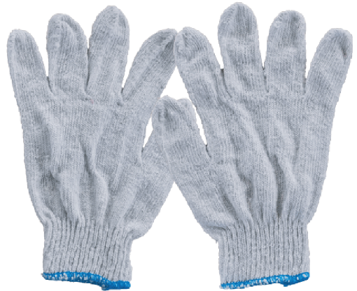 图片 NIETZ WHITE KNITTED COTTON GLOVES B104 400GM