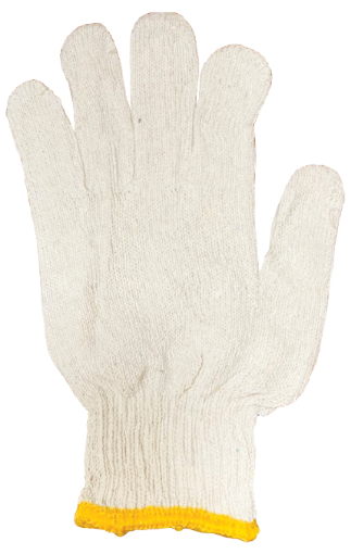 Picture of NIETZ WHITE KNITTED COTTON GLOVES B104 400GM