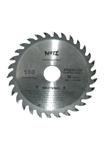 Picture of NIETZ TUNGSTEN TEETH CIRCULAR SAW BLADE WOOD 4INX40T