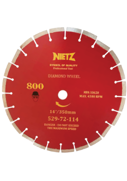 Picture of NIETZ 800 CONCRETE DIAMOND CUTTER 14IN 10/CTN