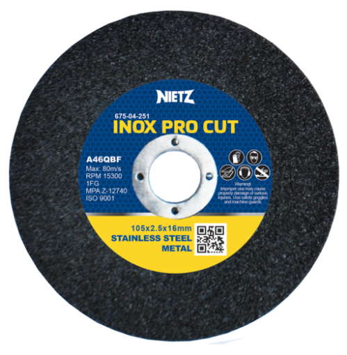 Picture of NIETZ SOBAR IRON FREE CUTTING DISC 180X2.5MMX22MM