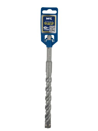 图片 NIETZ SDS + 4CUTTER TCT DRILL BIT 10X110