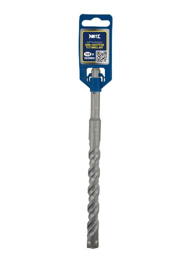 Picture of NIETZ SDS + 4CUTTER TCT DRILL BIT 12X360