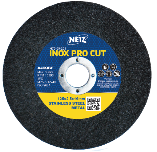 图片 NIETZ INOX CUTTING DISC 5INX2.5X22MM