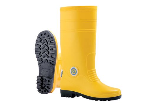 Picture of KORAKOH LONG RAIN BOOT WITH LINING 7000 YELLOW 43#