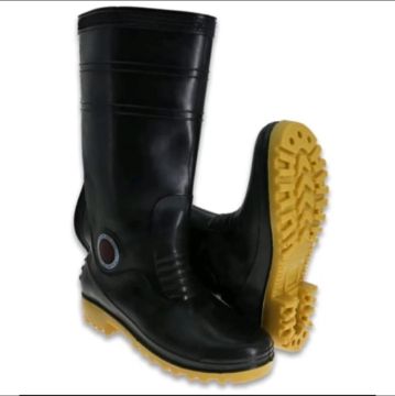 Picture of LONG RAIN BOOT W/LINING (BLACK) 7000 43# 12/CTN