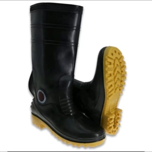 Picture of KORAKOH LONG RAIN BOOT WITH LINING 7000 BLACK 44#